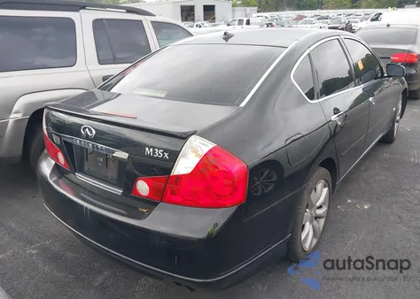 2007 Infiniti M35X из США, поврежденный, VIN JNKAY01F37M458987